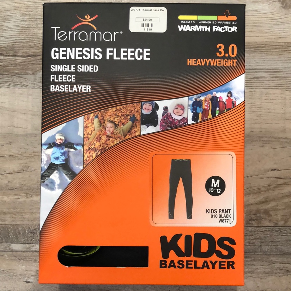 Terramar Black Fleece Base-layer Pant W8771